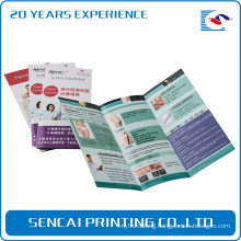 full color printing brochure three sheep paper folder leaflet printing